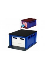 Гараж для машинок (син бел черн сер) ГИМ-5439 Рыжий кот