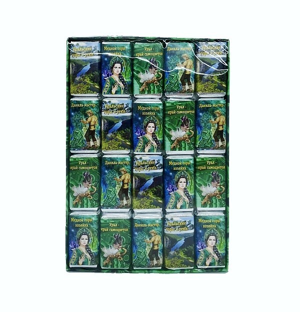 Набор шоколада Сказы Бажова 100г52% какао УС1452