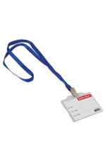 Бейдж 85*55мм гориз на синленте 232138 Brauberg