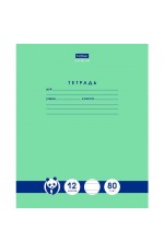 Тетрадь 12л лин узкая Панда-Тетрадь 12Т5А7_23630 Хатбер