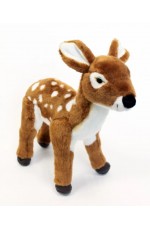 Мягкая игрушка Оленёнок 30 см L89267R LEOSCO