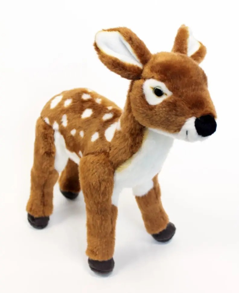 Мягкая игрушка Оленёнок 30 см L89267R LEOSCO