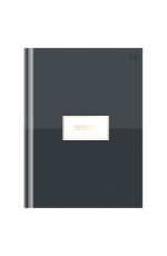 Бизнес-блокнот А6, 80л., BG Minimal, глянцевая ламинация, тиснение фольгой
