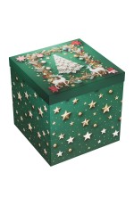Коробка складная подарочная MESHU Сказочный лес, (28*28*28см), выб лак