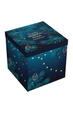 Коробка складная подарочная MESHU Теплые моменты, (28*28*28см), отд фольгой