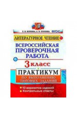 Волкова Литературное чтение ВПР 3кл Практикум 10в