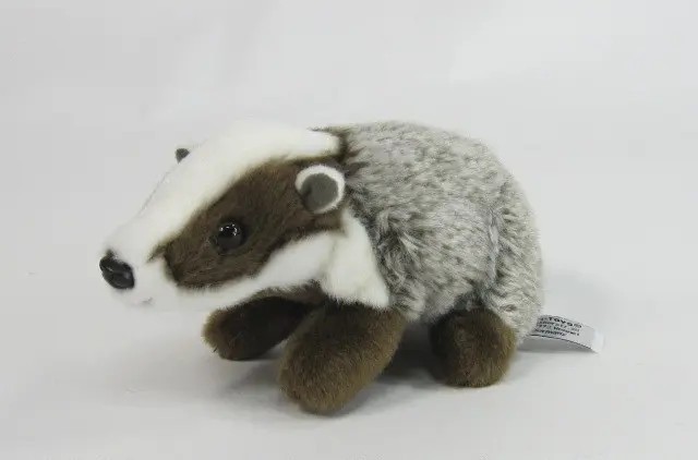 Мягкая игрушка Барсук 17 см G92272 LEOSCO