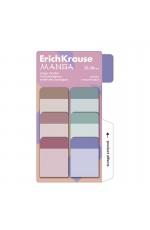 Стикеры -закладки пласт 25*38мм 6цв 60л Manga 61583 Erich Krause