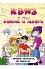 КВИЗ по миру аниме и манги. 3 уровня сложности, 250 вопросов