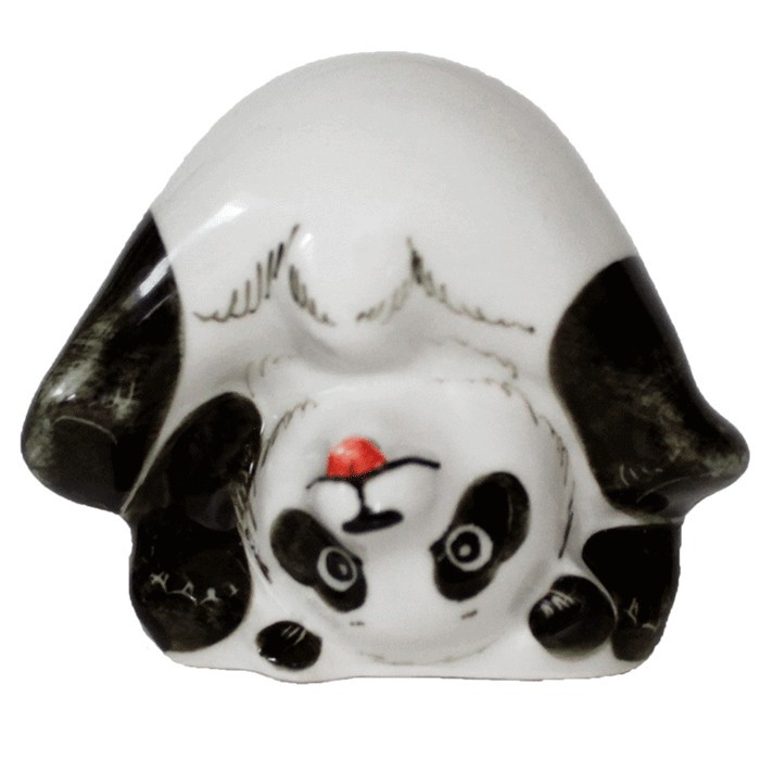 Гжель Скульптура Шалунишка (краски)