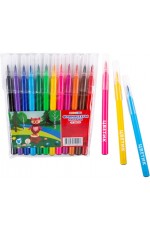 Фломастеры-кисточки Цветик, 12 цветов