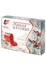 Краска акрил 12цв 20мл матовые худ 29С 1747-08 Луч
