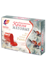 Краска акрил 12цв 20мл матовые худ 29С 1747-08 Луч
