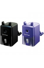 Точилка механическая Berlingo, 2 в 1, цвета металик в асс., пласт. корпус, инд. упак.