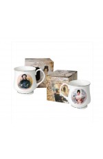 Кружка фарфоровая Пушкин и Наталья 0.3 л MW64031-PUSH/F