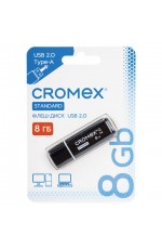 Флеш-накопитель 8 GB Standard USB 20 черный 514157 Cromex