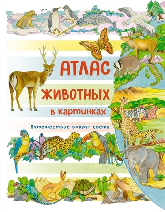 Барсотти Атлас животных в картинках. Путешествие вокруг света