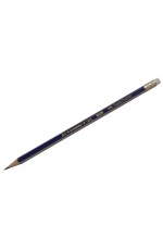 Карандаш ч/г Faber-Castell Goldfaber 1222 HB, с ластиком, заточен.