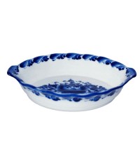 Гжель Лоток Сковородка малый