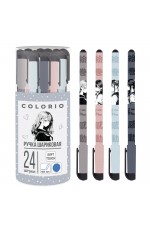 Ручка шар 0 5мм синсофт-тач Девочка COLB-US6-125-PVC24 Colorio