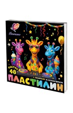 Пластилин 48цв стек Фантазия 35С 2323-08 Луч