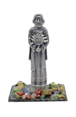 Сувенир из змеевика и мрамолита "Хорс" большой  85*65*125мм 1314034ар