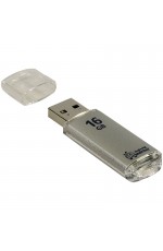 Память Smart Buy V-Cut  16GB, USB 2.0 Flash Drive, серебристый (металл.корпус)