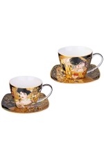 Набор чайн фарф Art collection (Климт) 2 пер 4пр 250мл 104-1017 Lefard