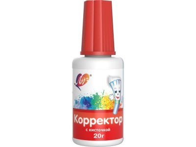 Корр жидк 20г кисточка водноснова 31C 2011-08 Луч