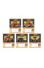 Тетрадь 12л лин Hot Wheels 42833 Полиграфика