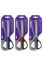 Ножницы Berlingo Easycut 300, 20см, ассорти, мягкие вставки, европодвес