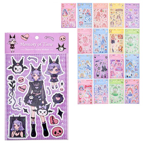 Наклейки ассорт М-8590 Mazari Creative