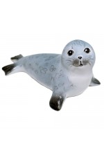 Гжель Скульптура Нерпочка (краски)