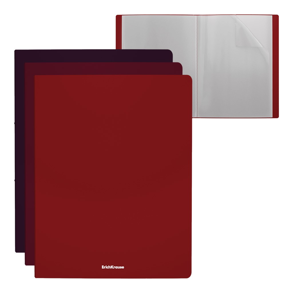 Папка 40 вкл А4 арома ассорти Blackberry Marsala 54783 Erich Krause