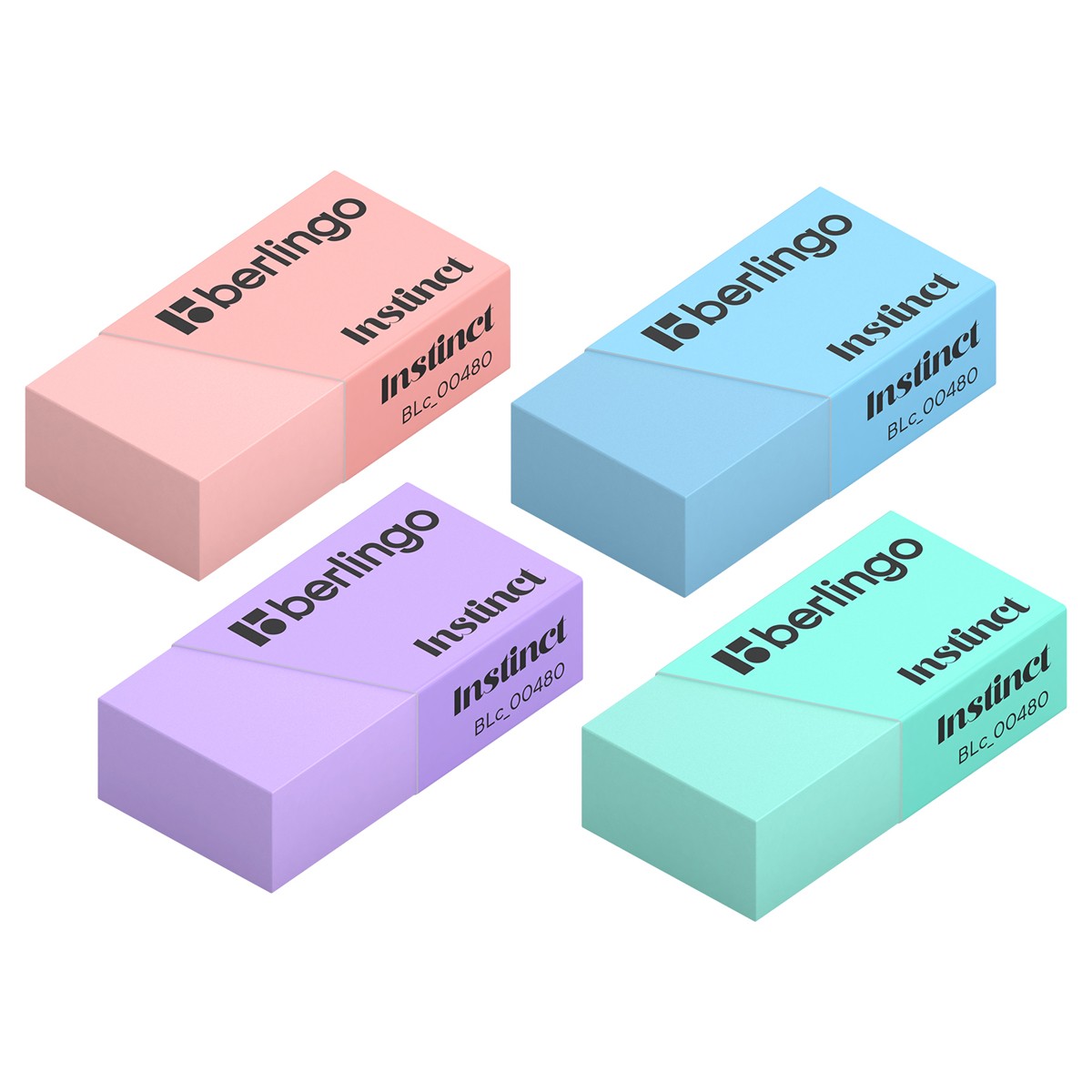 Ластик ассорInstinct 00480 Berlingo