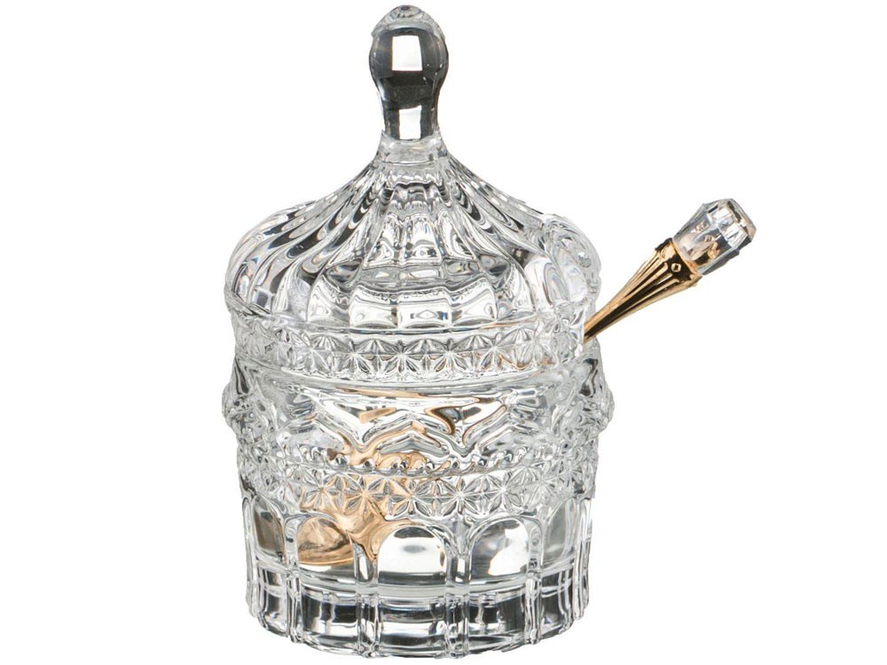 Икорница с ложкой 125мл Muza 355-210