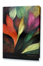 Ежедневник недат А5 твобл Цветные листья 1375-107 Plano