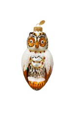 Елочигруш стекло Сова h-13см в упак ФУП-216/16