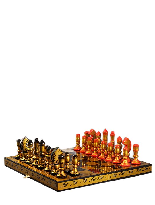 Хохлома Шахматы 25*360*360 (Высшая категория) 35850000000