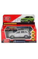 Модель мет Renault Koleos 12см инерц сереб в кор Технопарк