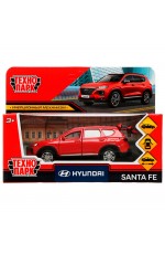 Модель мет HYUNDAI SANTA FE 12см инерц красн в кор Технопарк