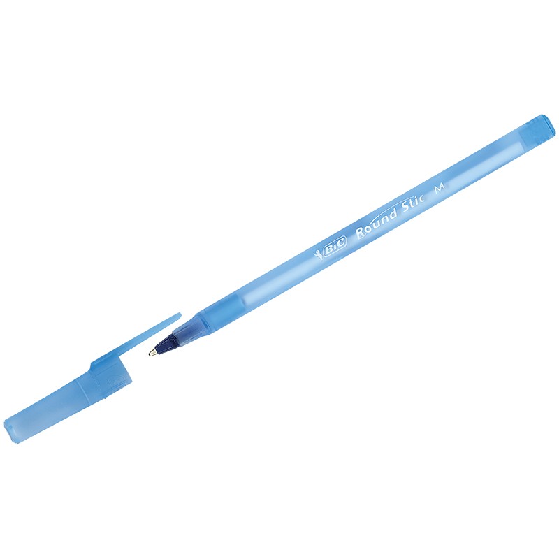 Ручка шариковая Bic Round Stic синяя, 1,0мм