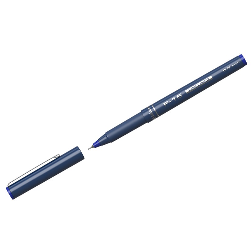 Ручка капиллярная Erich Krause F-15 синяя, 0,6мм