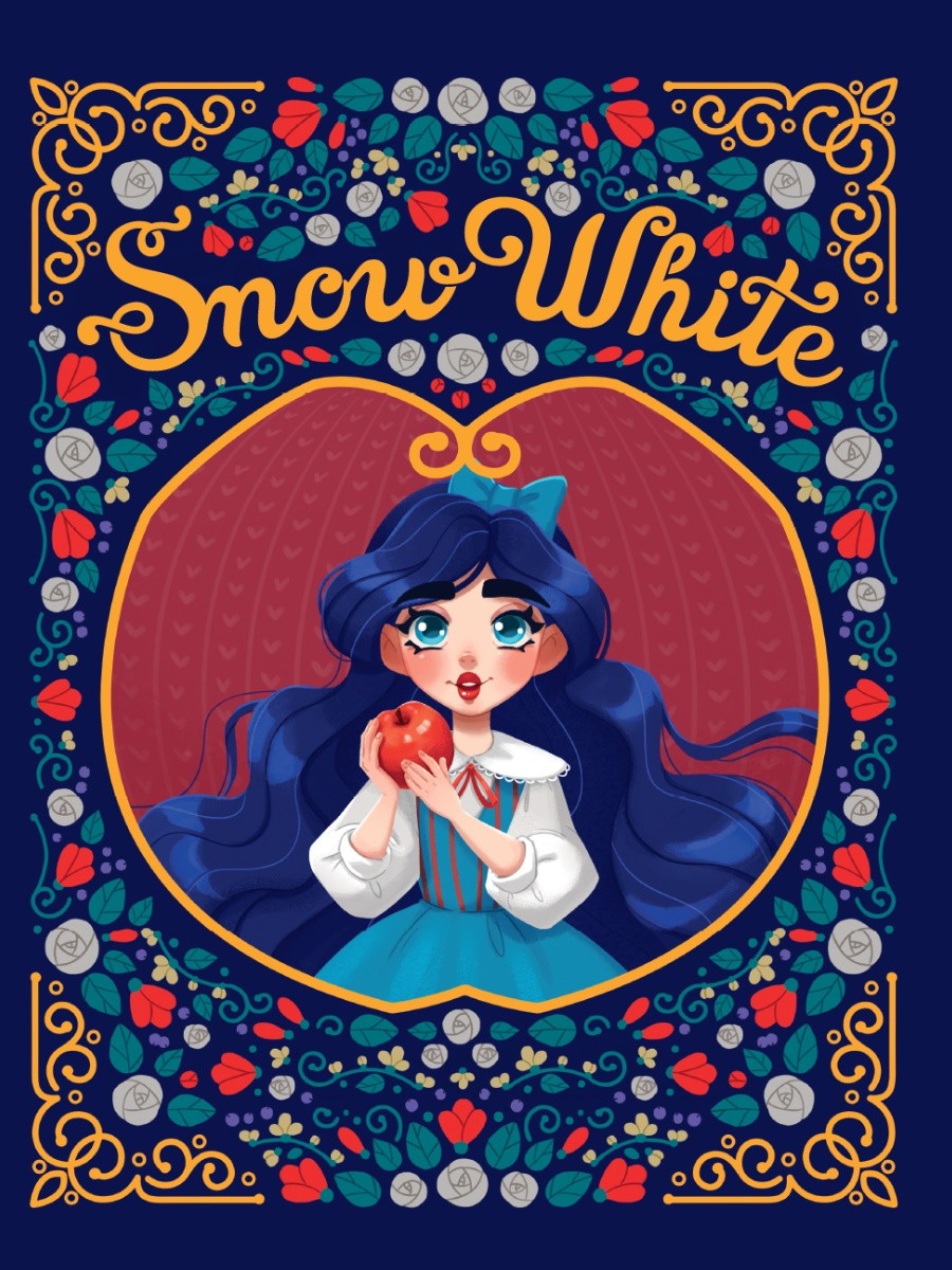 Snow White (Белоснежка, офсет, 217х280)