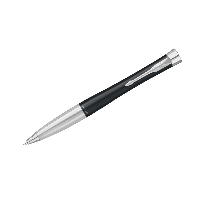 Ручка шариковая Parker Urban Twist Black CT синяя, 1,0мм, поворот., подарочная упаковка