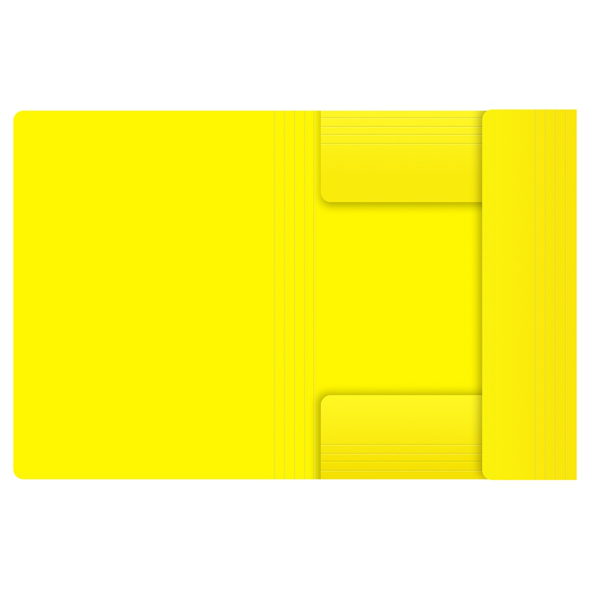 Папка на резинке Berlingo Soft Touch А4, 600мкм, желтая