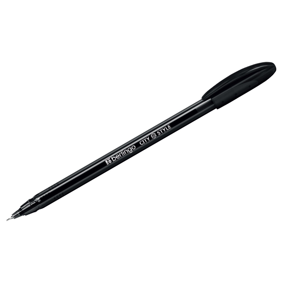 Ручка шариковая Berlingo City Style черная, 0,7мм