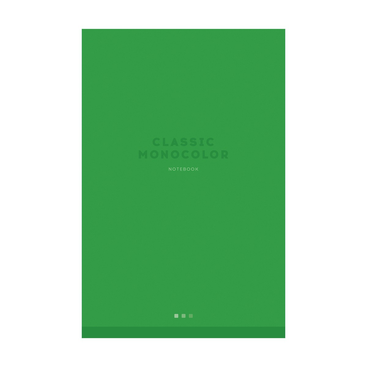 Блокнот А5 80л. на скрепке ArtSpace Monocolor. Green