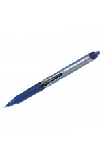 Ручка-роллер автоматическая Pilot V5-RT синяя, 0,5мм, игольчатый пишущий узел, грип, многоразовая