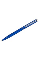 Ручка шариковая Cello Indulge глубокий синий, 0,7мм, поворотный механизм, футляр